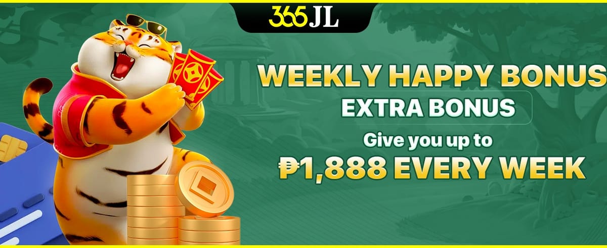Weekly VIP Cashback Up to ₱1,888 promotion banner